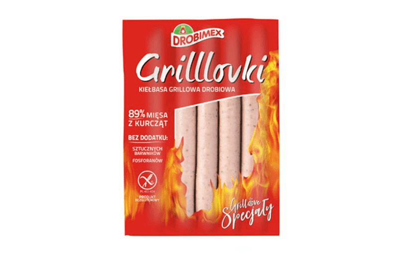 Grilllovki Kiełbasa Grillowa Drobiowa 200g