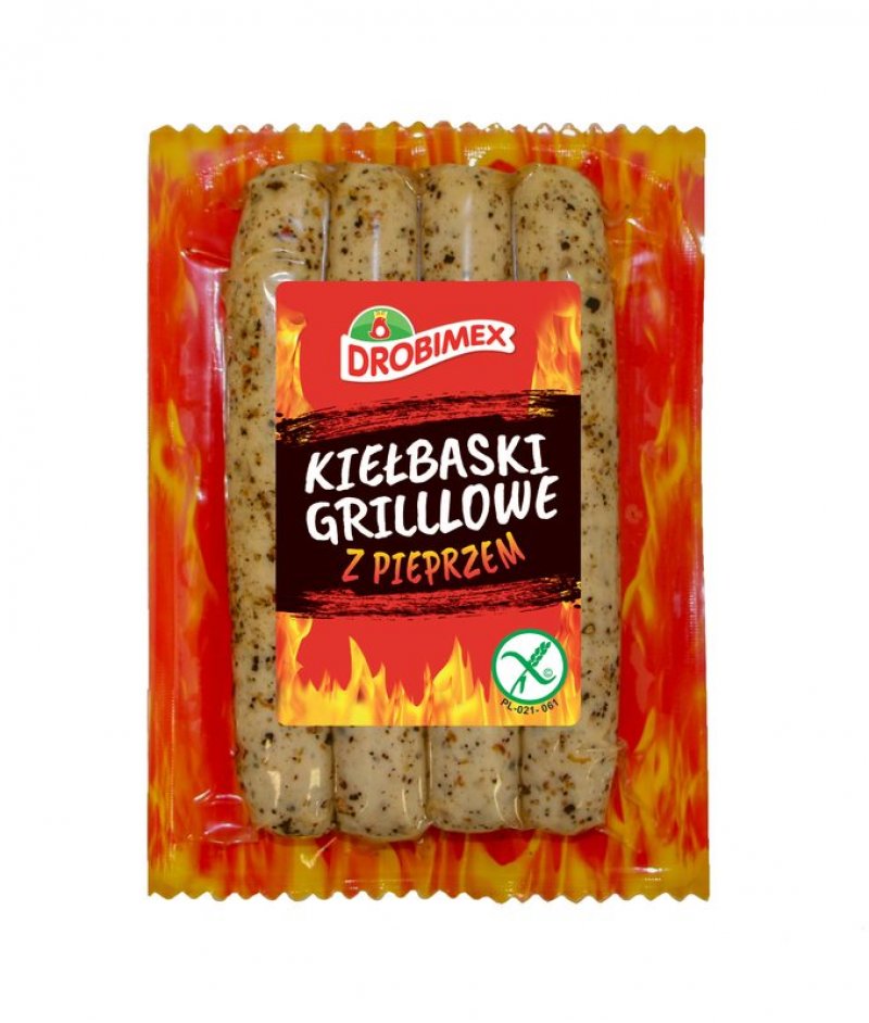 Kiełbaski grilllowe z pieprzem