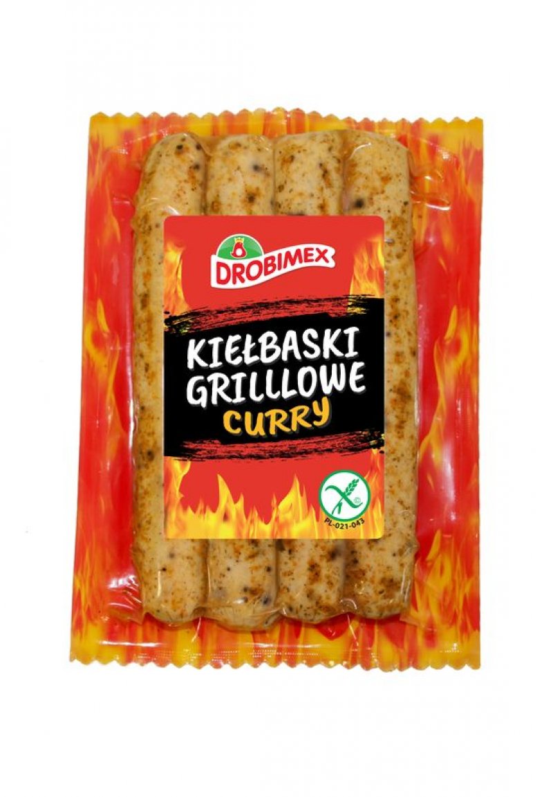 Kiełbaski grilllowe curry